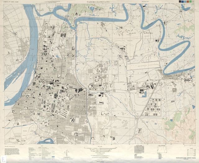 Mappa storica di Taipei