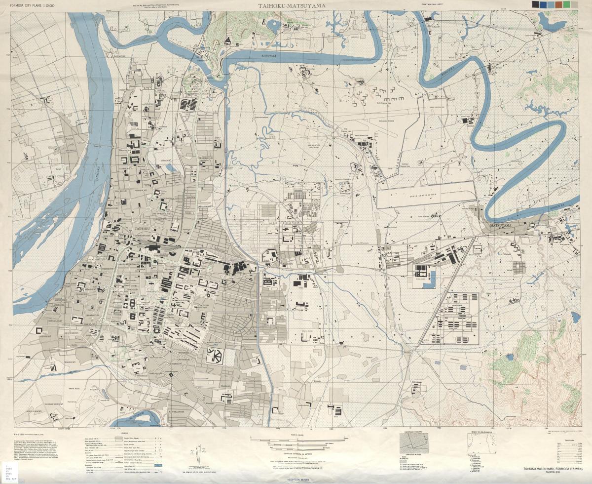 Mappa storica di Taipei
